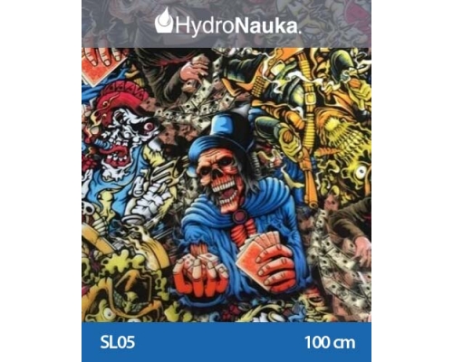 Folia do hydrografiki Stickerbomb